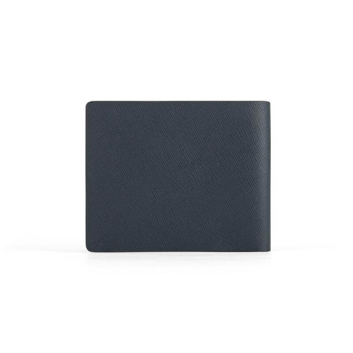 CROSS HARDCOVER A5 NOTEBOOK + PEN + BI-FOLD WALLET WITH 4 CARD SLOTS + COIN POCKET - NAVY BLUE