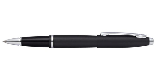 Cross Calais™ Matte Black with Polished Chrome Appointments Selectip Rollerball Pen (Blue Ink) 