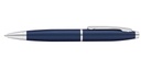 Cross Calais™ Matte Metallic Blue with Polished Chrome Appointments Ballpoint Pen (Blue Ink) 