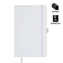 BARON - Santhome Expanded A5 Hard Cover Notebook - White دفتر ملاحظات بغلاف مقوى مقاس A5